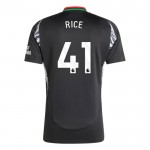 Günstige Fußballtrikots Arsenal Rice 41 Kinder Auswärtstrikot 2024-25 Kurzarm